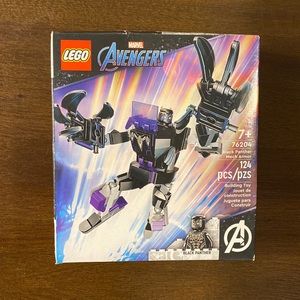 Lego (76204) Marvel Avengers Black Panther Mech Armor (124 pcs) Building Toy